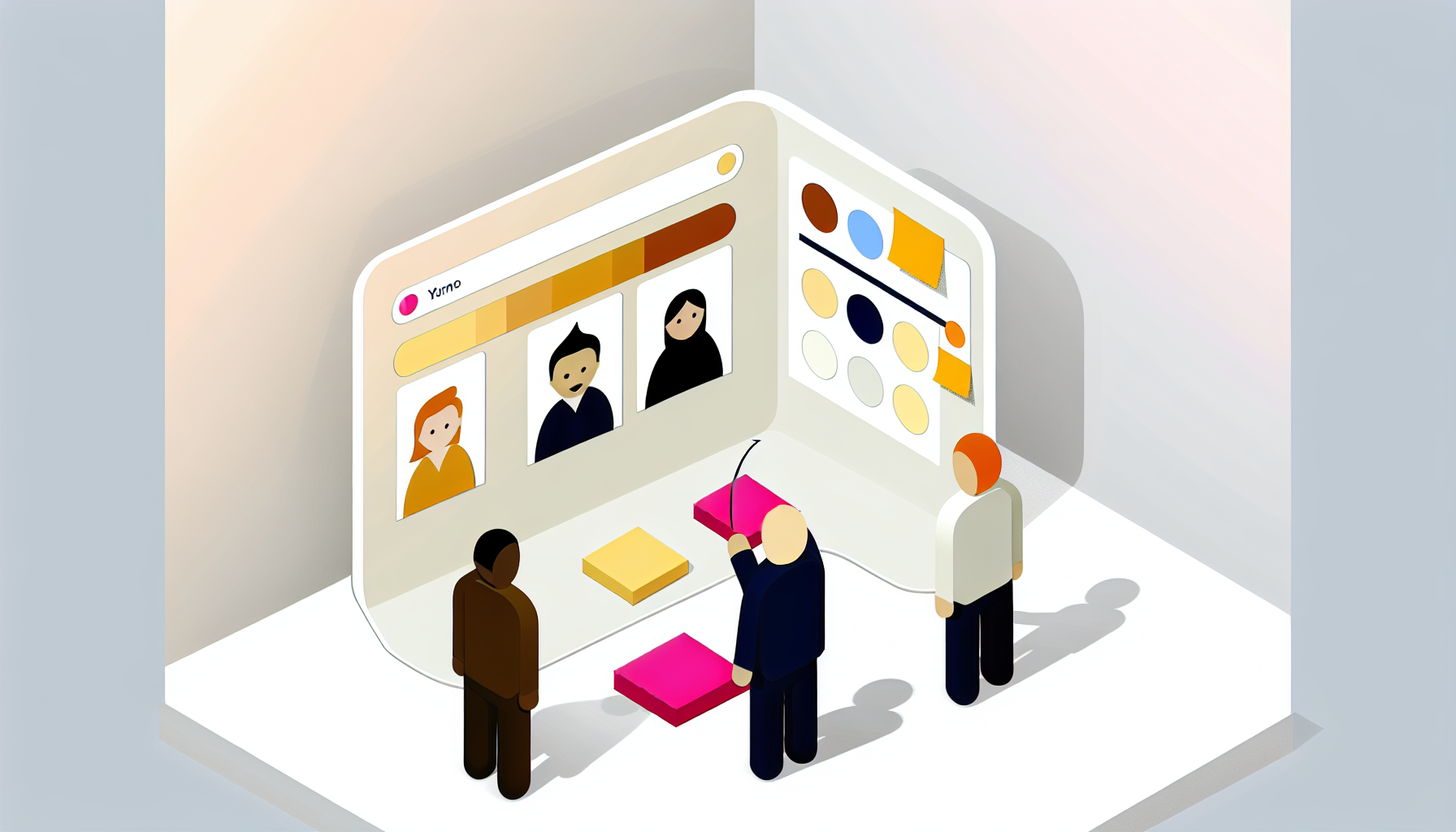 Empathy Map — team mapping user thoughts feelings and behaviours